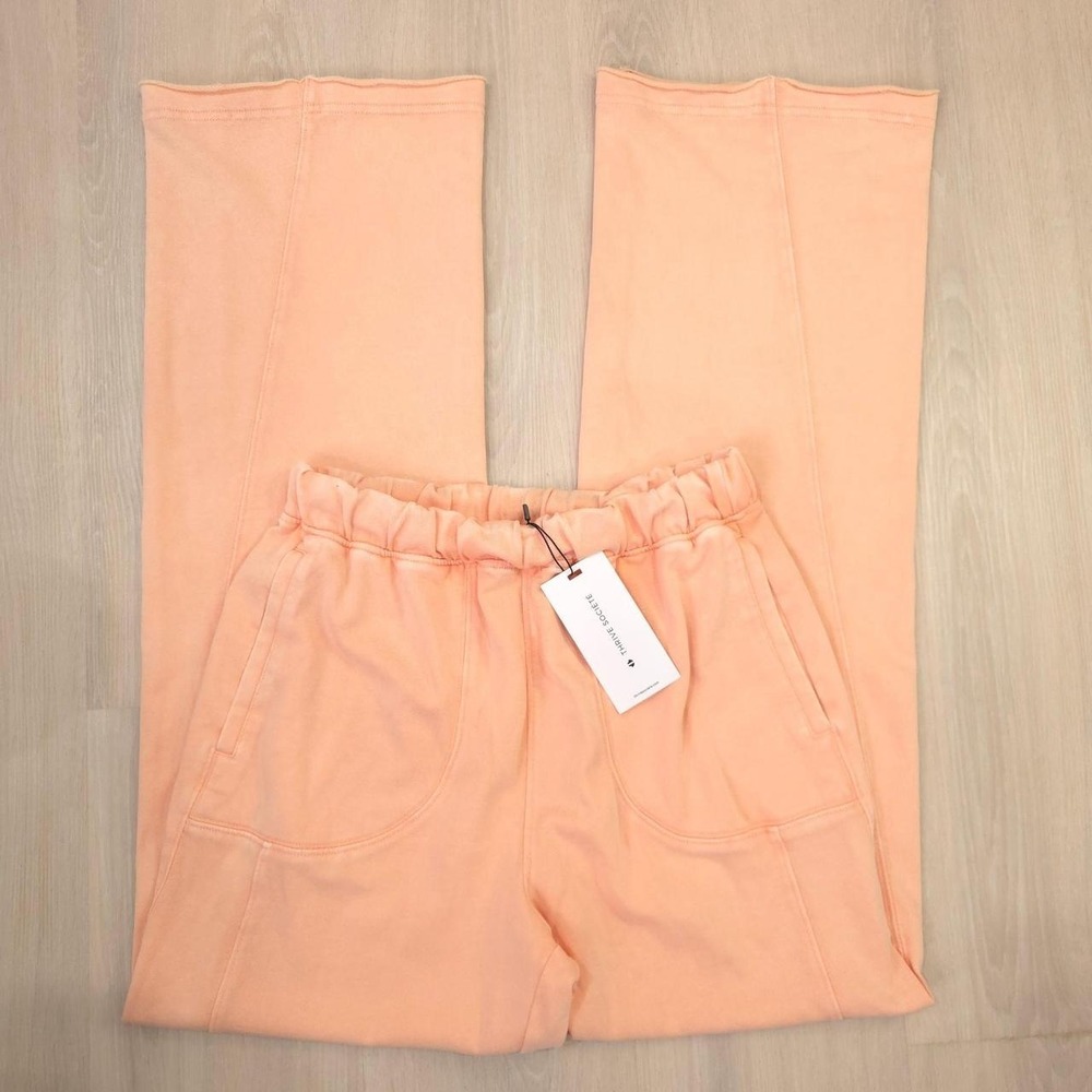 NWT Thrive Scope Peach Flare Soft Sweatpants